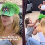 Virginia mata a saudade dos filhos e compartilha momento emocionante nos Estados Unidos