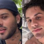 Zé Felipe precisa raspar o cavanhaque após deslize ao fazer a barba